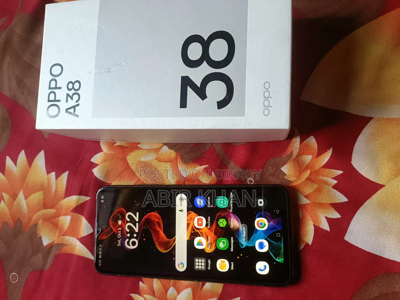 Oppo A38 128 GB Black