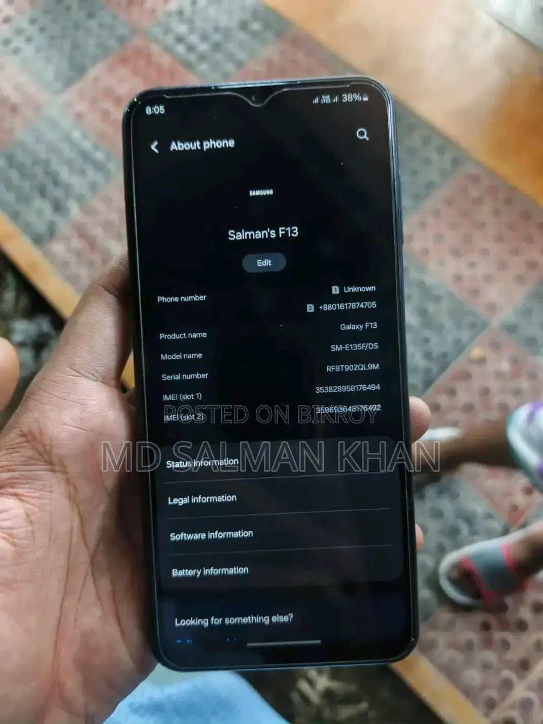 Samsung Galaxy F13 128 GB Black