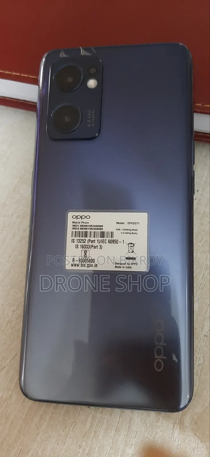 Oppo Reno7 5G 256 GB Blue