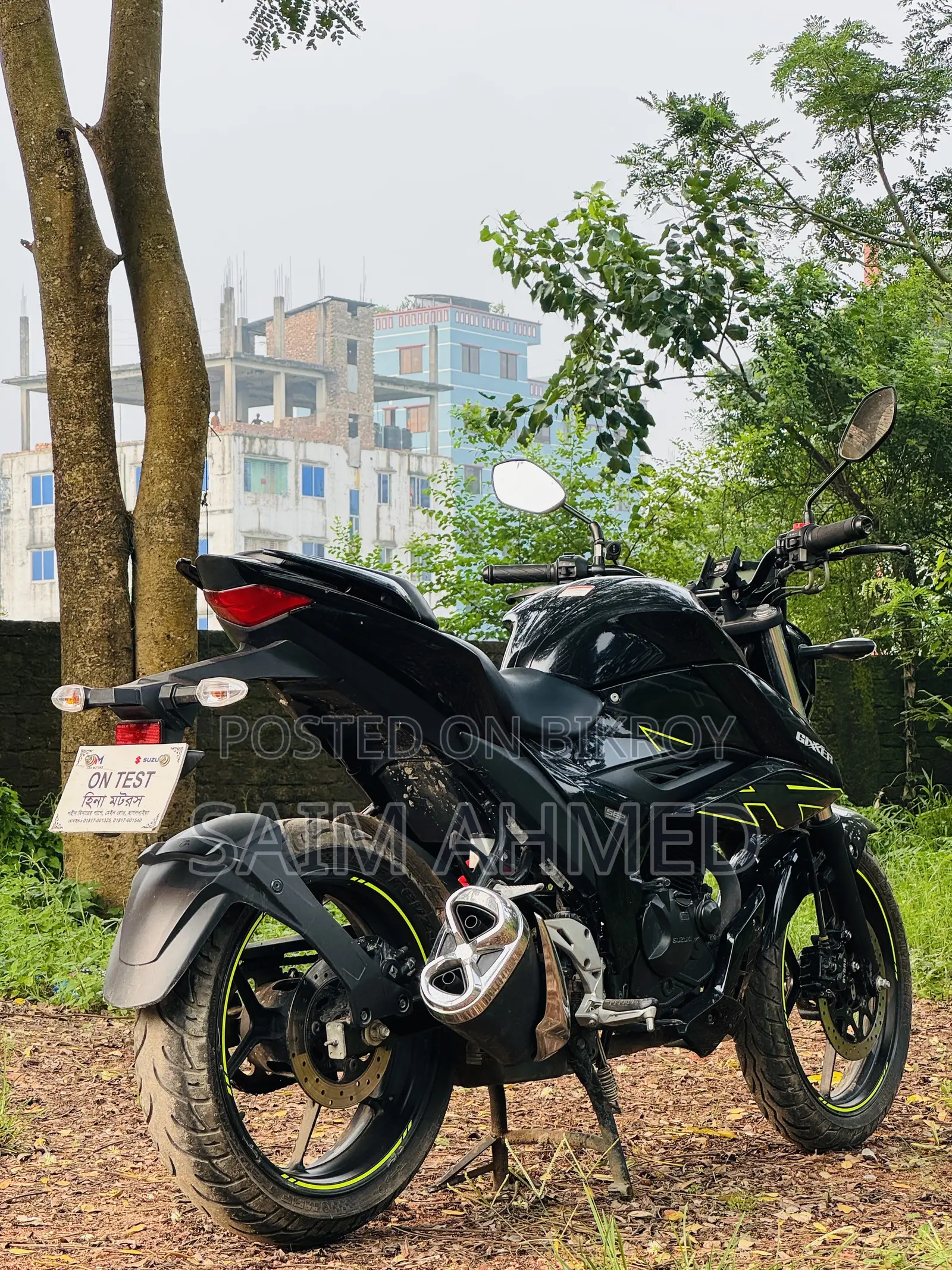 Suzuki Gixxer 2025 Black