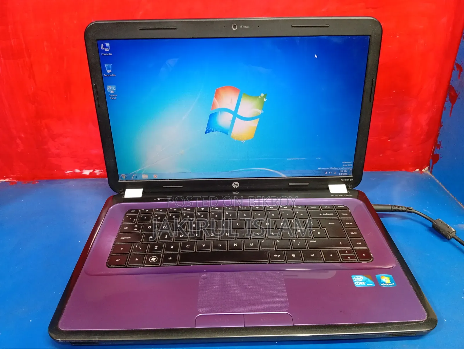 Laptop HP 240 G6 4GB Intel Core i3 HDD 500GB