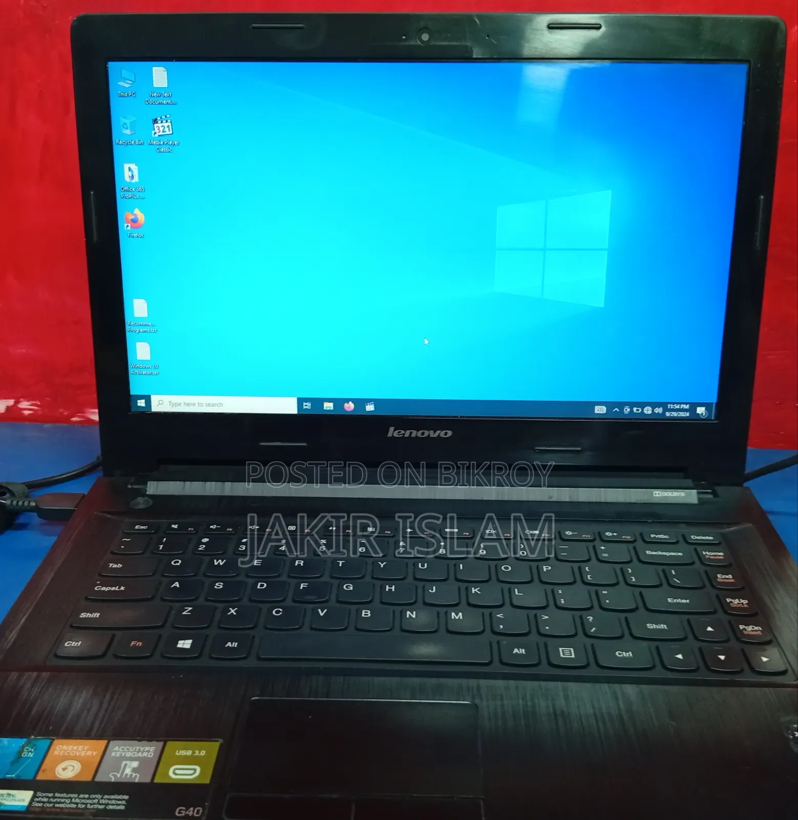 Laptop Lenovo G40 8GB Intel Core i5 HDD 500GB