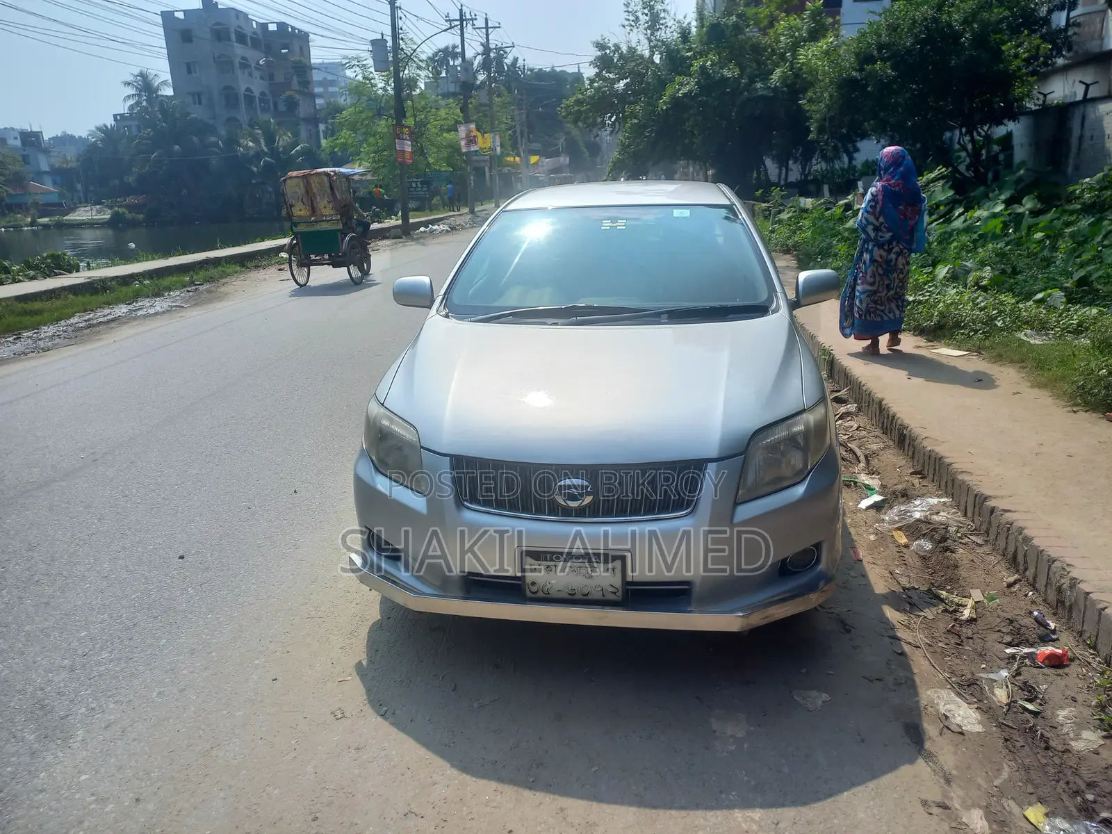 Toyota Axio 1.5 X ২ডব্লিউডি ২০০৮ সিলভার