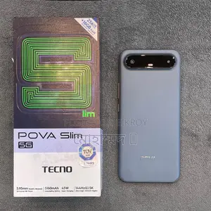 New Tecno Pova Slim 5G 256 GB Black