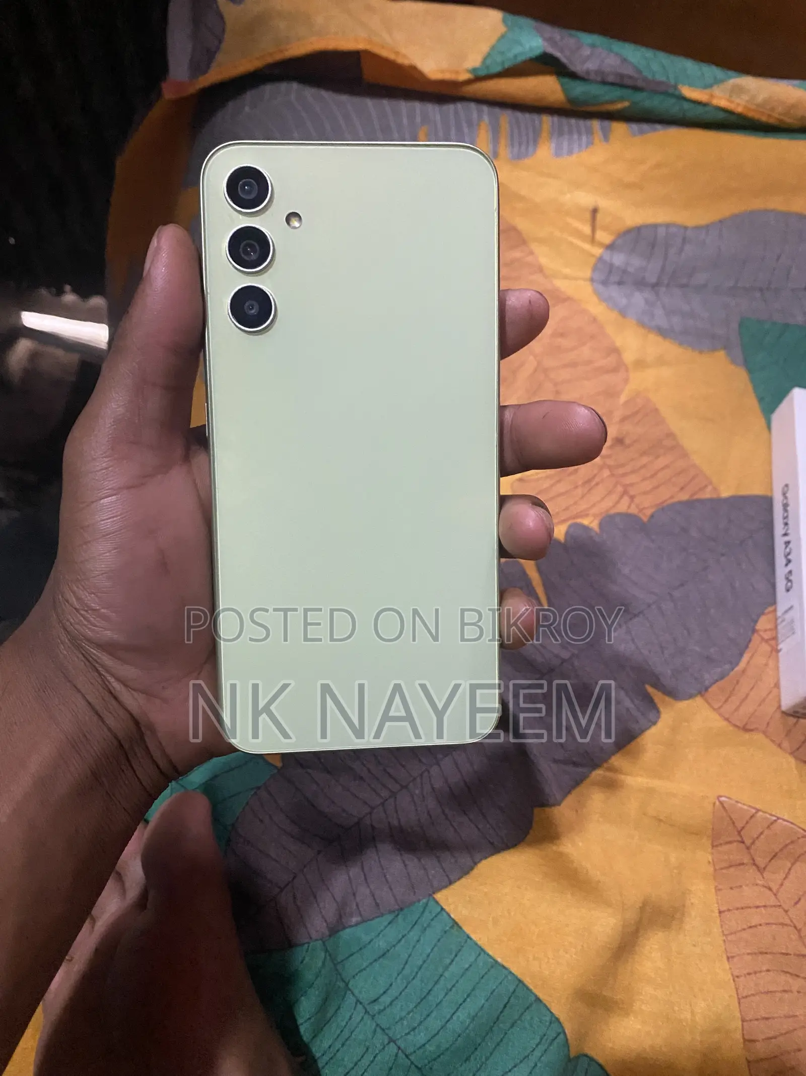 স্যামসাং গ্যালাক্সি এ৩৪ ৫জি ১২৮ জিবি সবুজ