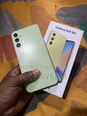 স্যামসাং গ্যালাক্সি এ৩৪ ৫জি ১২৮ জিবি সবুজ