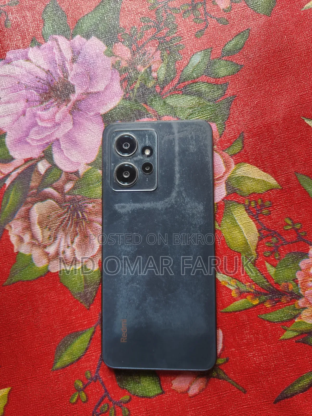 শাওমি রেডমি নোট ১২ ১২৮ জিবি ব্ল্যাক