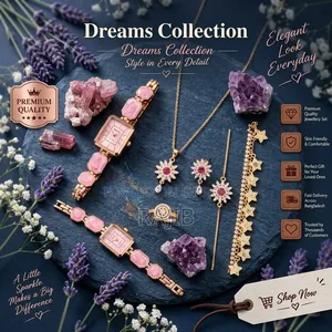 👑 Premium Jewelry and Watch Gift Set 👑