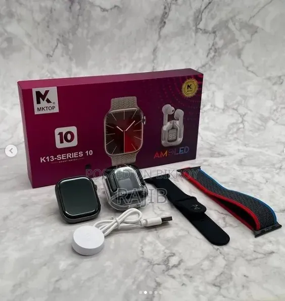Combo De Reloj Inteligente K13-Serise 10