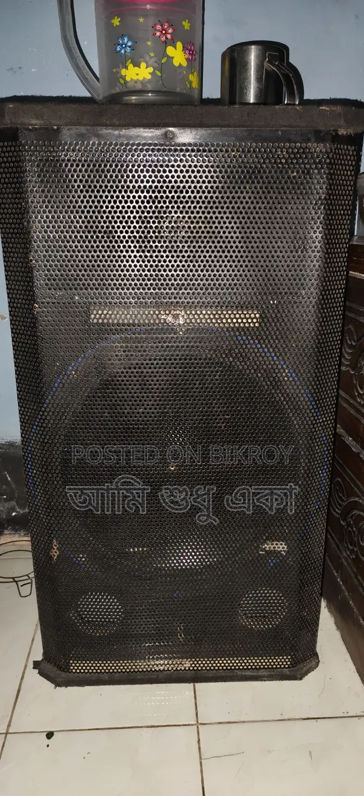 ১৬ ইঞ্চি স্পিকার ৪ ইন্চি ভয়েস কয়েল ১২ ট্যাস্ডাস্টার সেট ৫৫+৫৫
