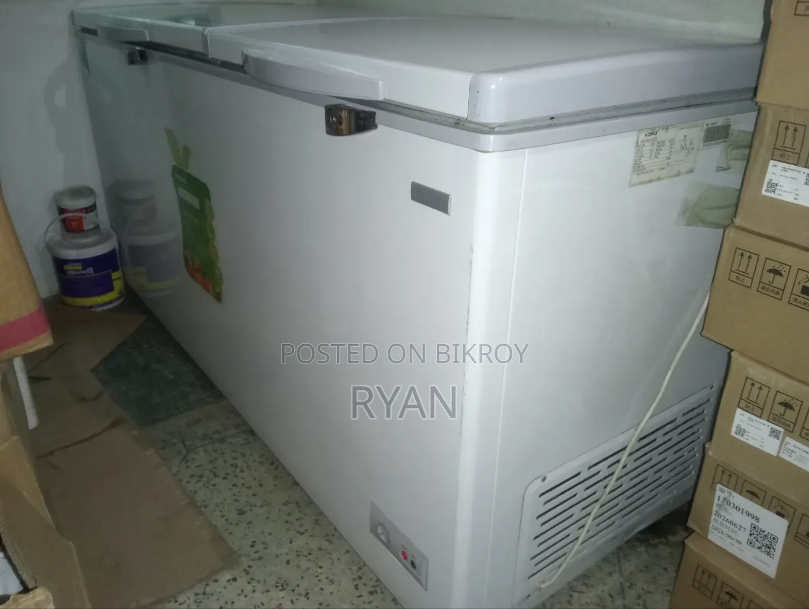 Konka 550 LTR White Fridge