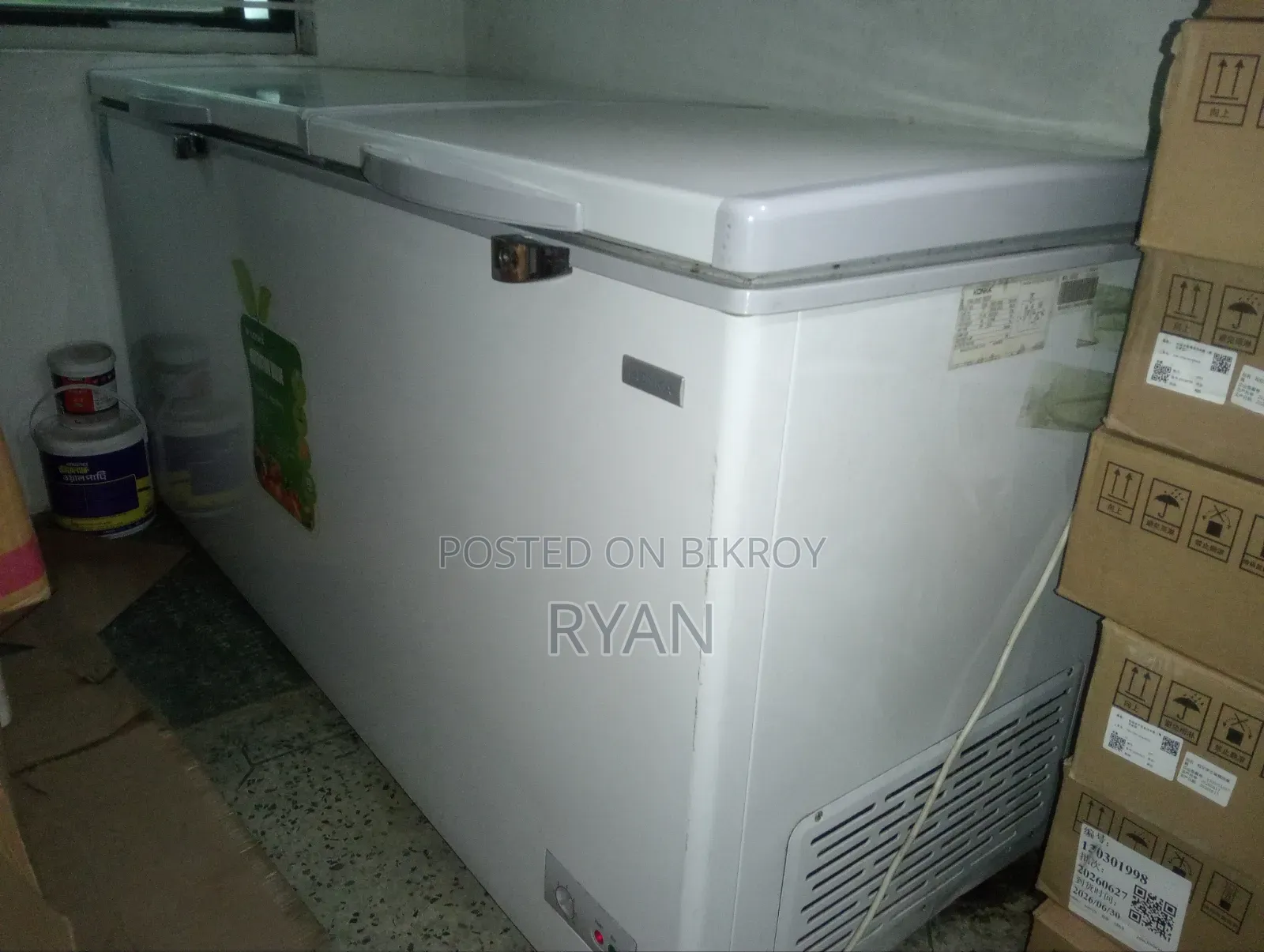Konka 550 LTR White Fridge
