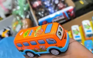 Cute Cartoon Bus Toy for Kids (Children's toy car)