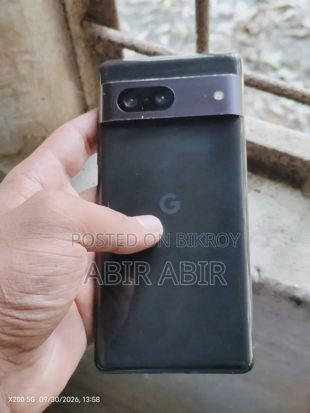 গুগল পিক্সেল ৭ ২৫৬ জিবি ব্ল্যাক