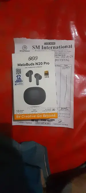 কিউসিওয়াই মেলোবাডস এন২০ প্রো (ইয়ারবাডস) নতুন