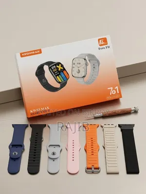 🌟 Keqiwear KW83 Max Smart Watch (7+1 Strap Combo) 🌟