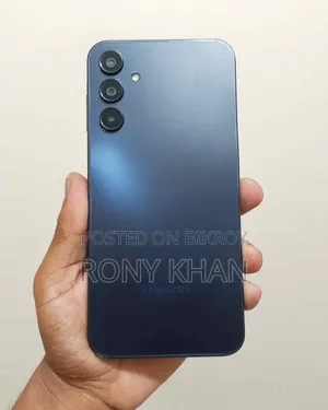স্যামসাং গ্যালাক্সি এ১৫ ১২৮ জিবি ব্ল্যাক
