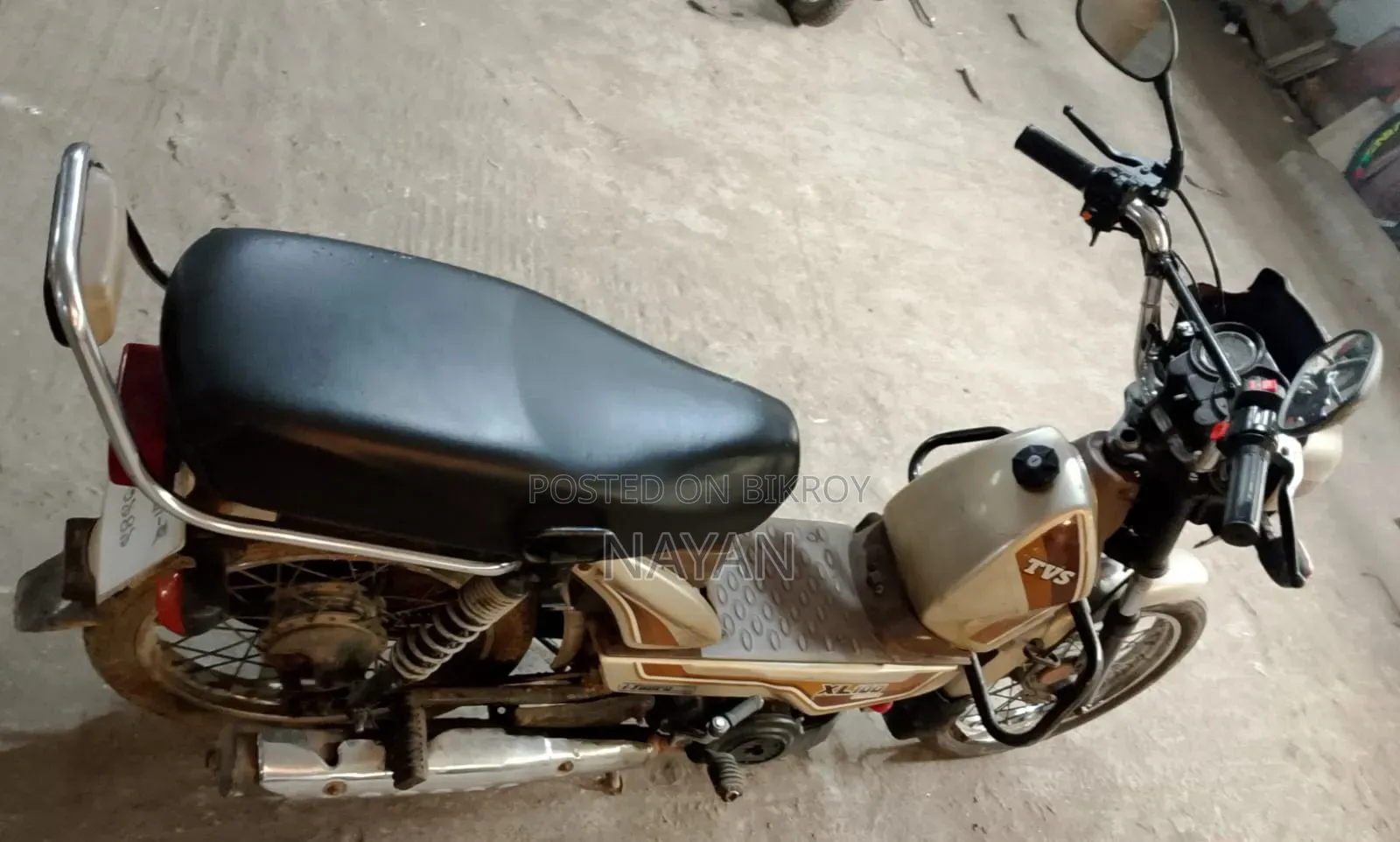 TVS XL 100 2020 Silver