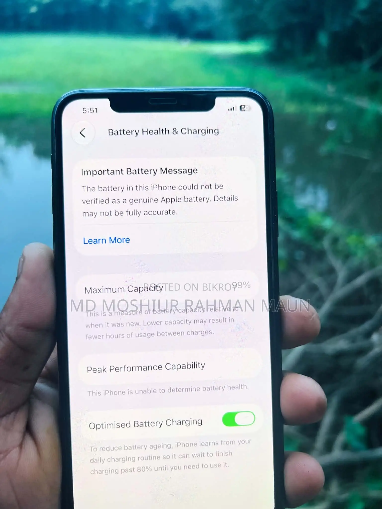 অ্যাপল আইফোন ১১ প্রো ম্যাক্স ২৫৬ জিবি ব্ল্যাক