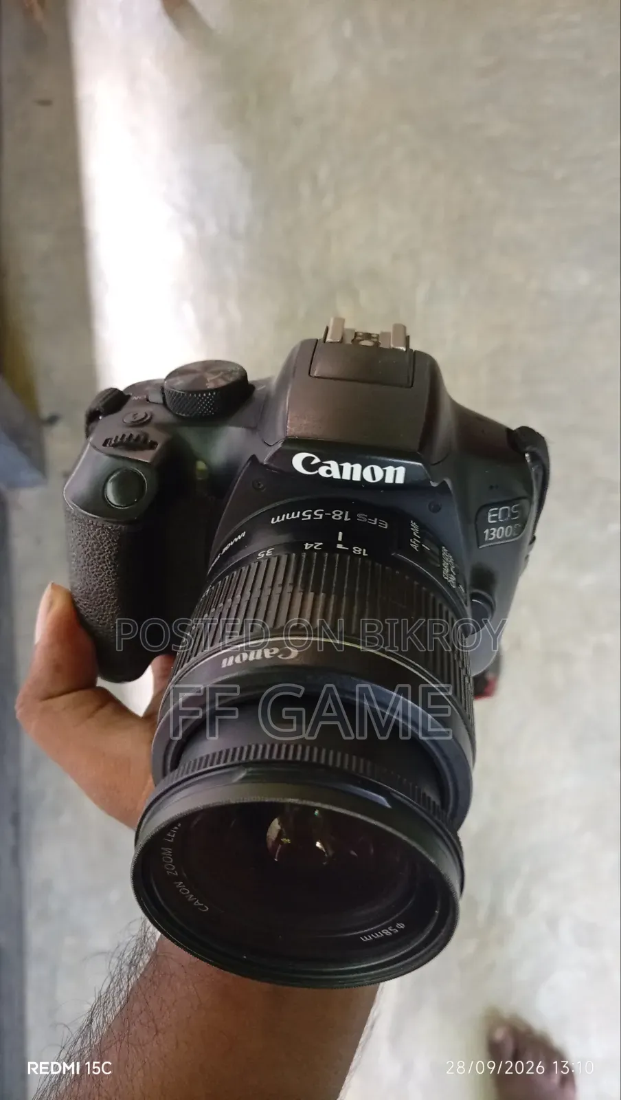 Canon 1300d + 18-55 Mm Is