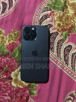 অ্যাপল আইফোন ১৪ প্রো ম্যাক্স ১২৮ জিবি ব্ল্যাক