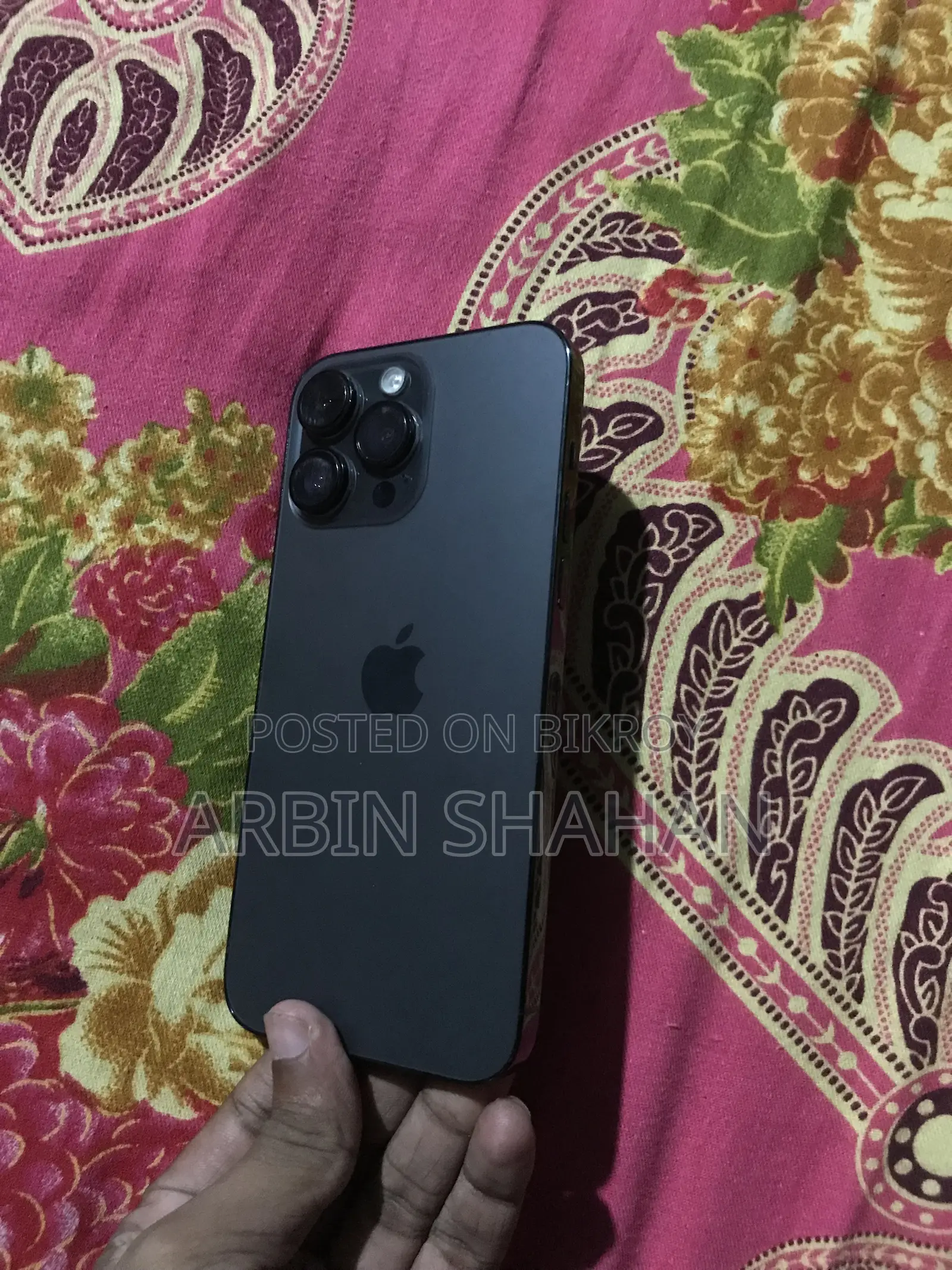 অ্যাপল আইফোন ১৪ প্রো ম্যাক্স ১২৮ জিবি ব্ল্যাক