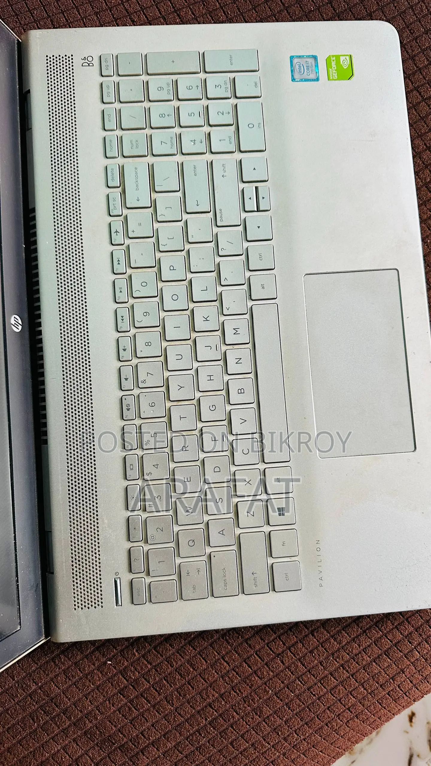 Laptop HP 15 8GB Intel Core i7 HDD+SSD 1T