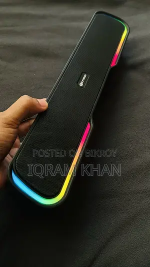 কিসনলি এলইডি-৯১৩ আরজিবি ব্লুটুথ সাউন্ডবার