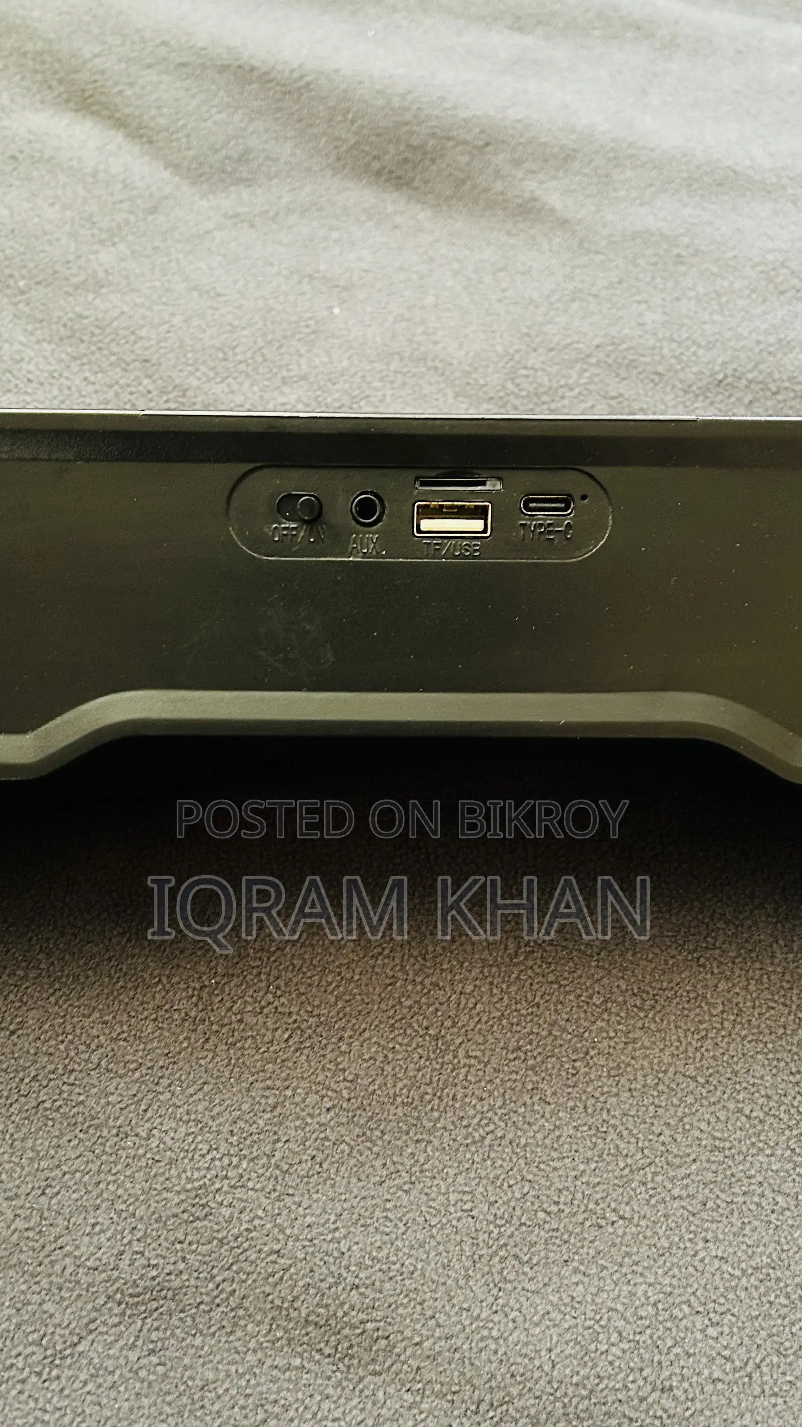 কিসনলি এলইডি-৯১৩ আরজিবি ব্লুটুথ সাউন্ডবার