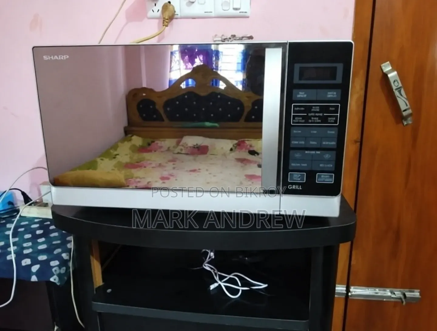 Sharp Grill Microwave Oven R-72a1-Sm-v | 25 Litres - Mirror Silver
