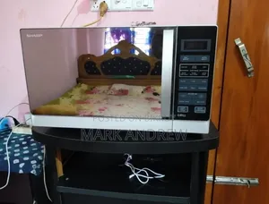 Sharp Grill Microwave Oven R-72a1-Sm-v | 25 Litres - Mirror Silver