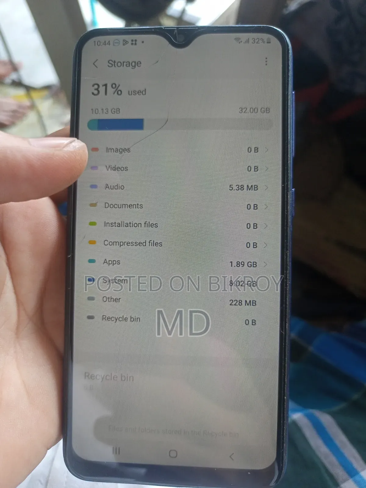 Samsung A10 ৩২ জিবি ব্লু