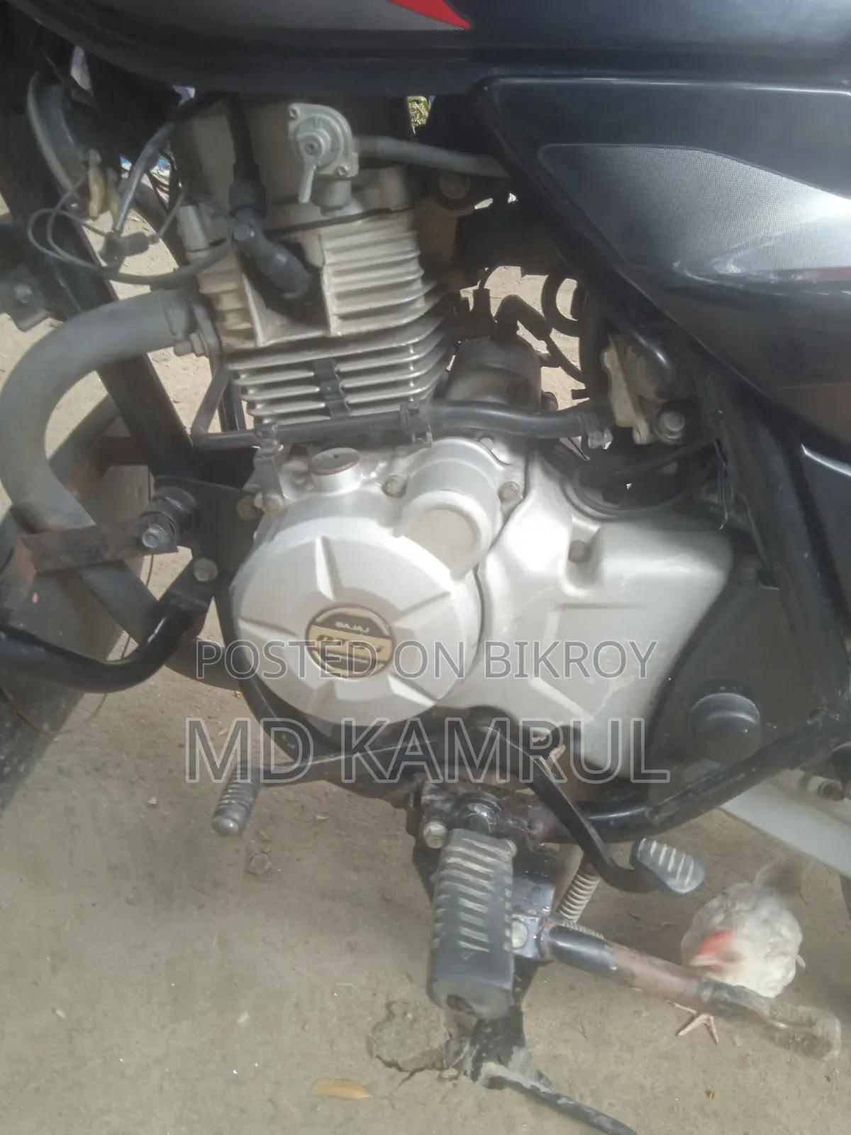Bajaj Discover 125 2018 কালো