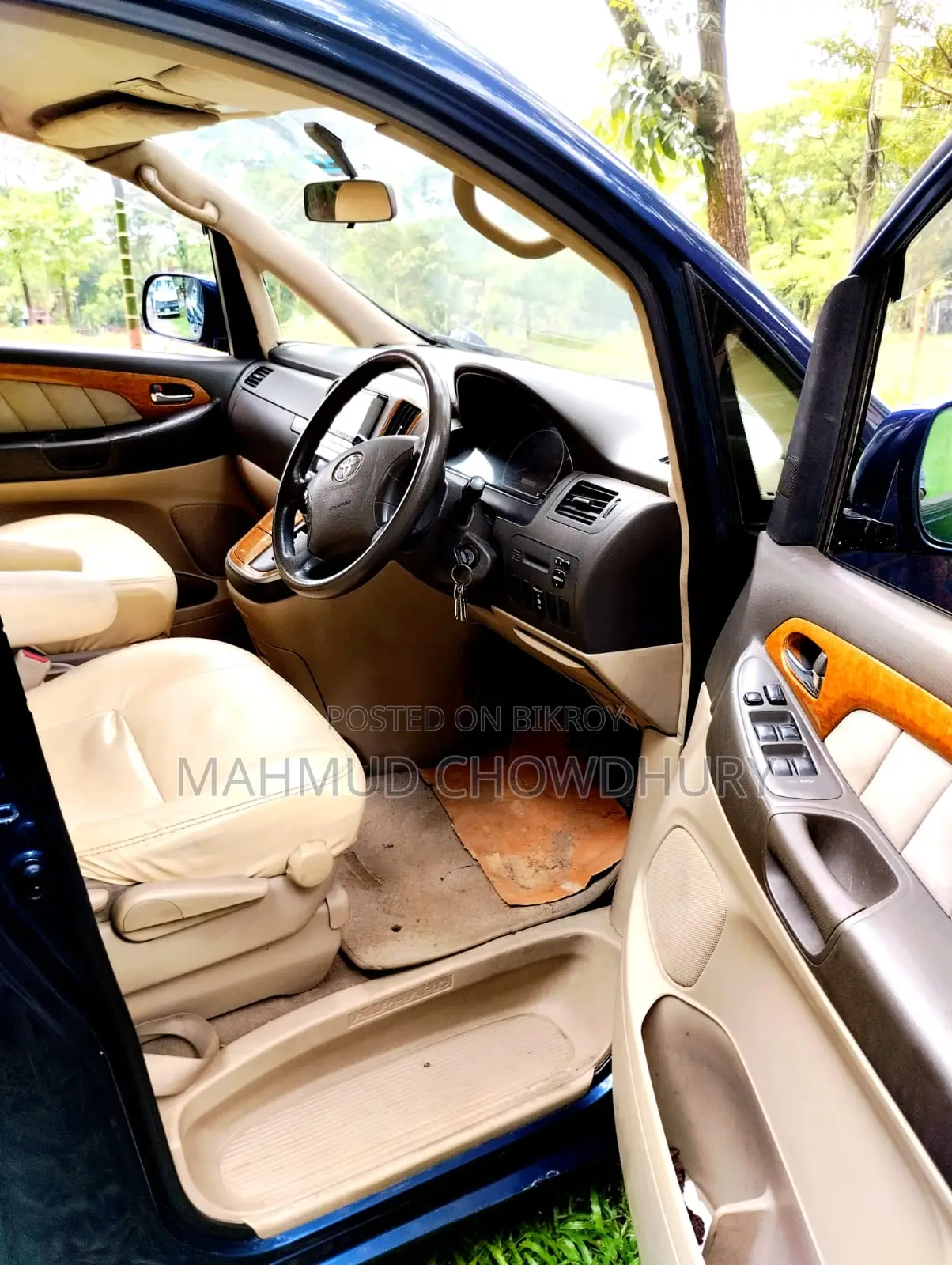 Toyota Alphard 2006 Blue