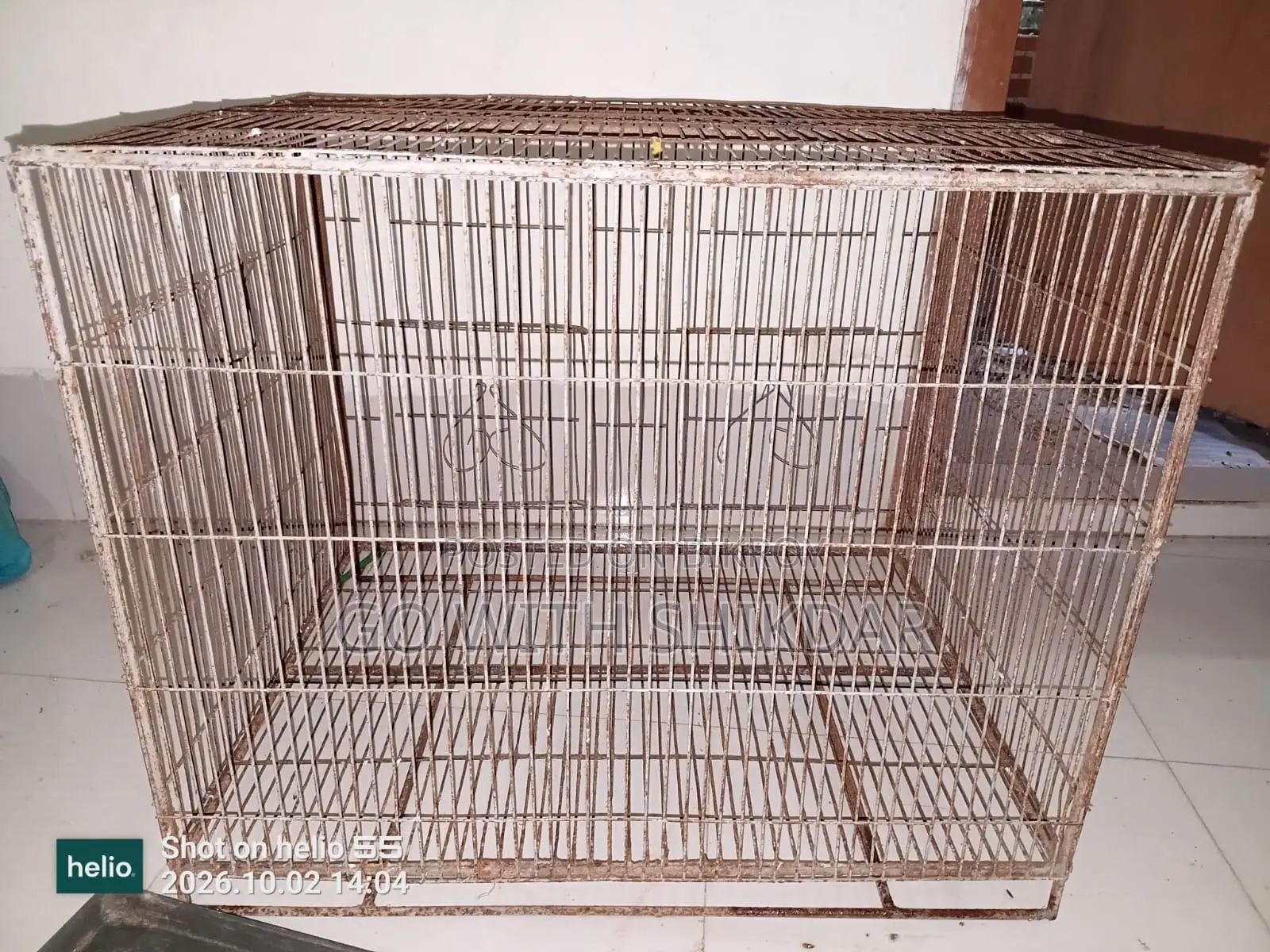 বাজরিগার পাখির খাঁচা বিক্রি হবে
