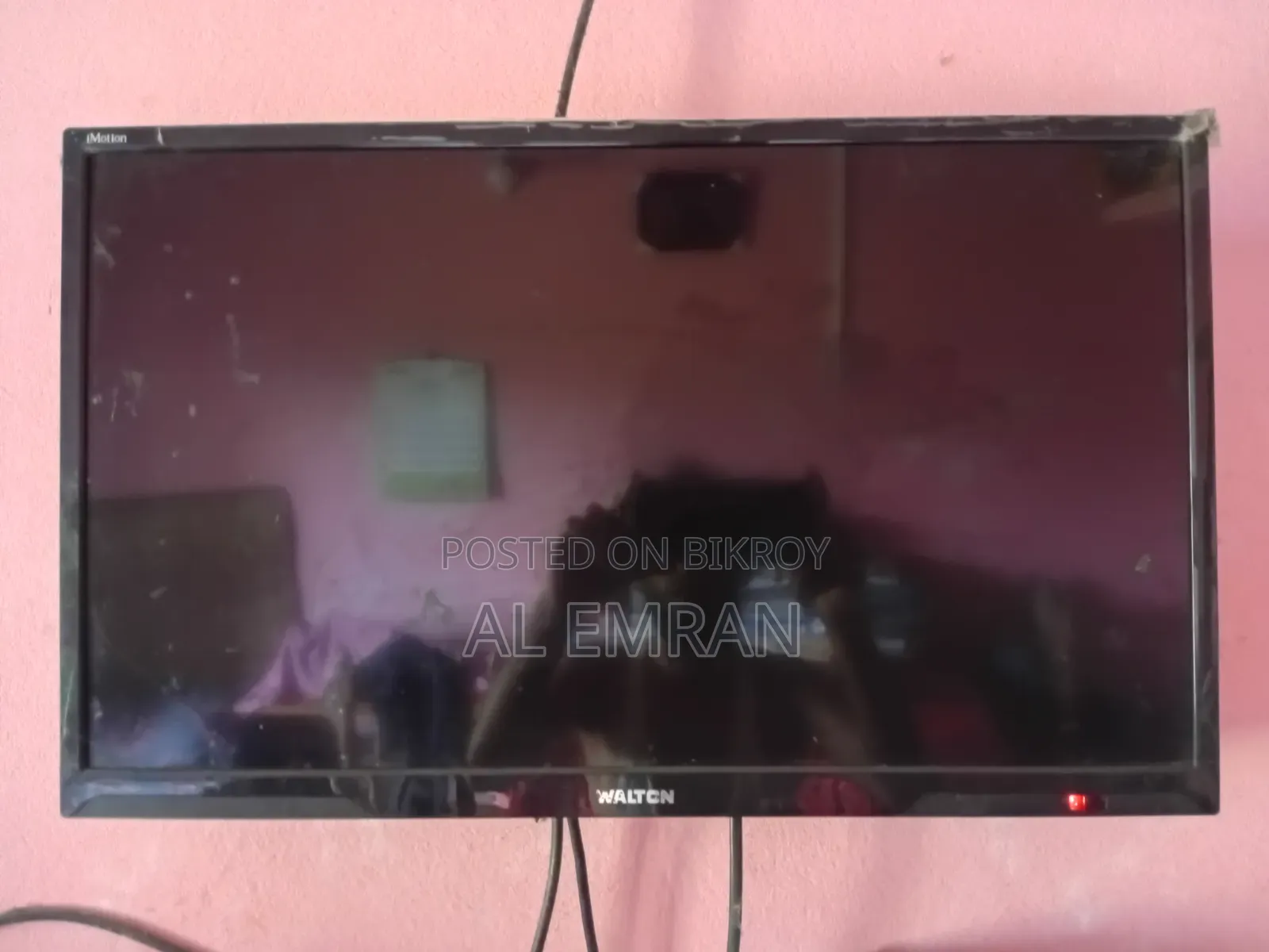 Television is completely okay. Selling it because I want to buy a smart TV.