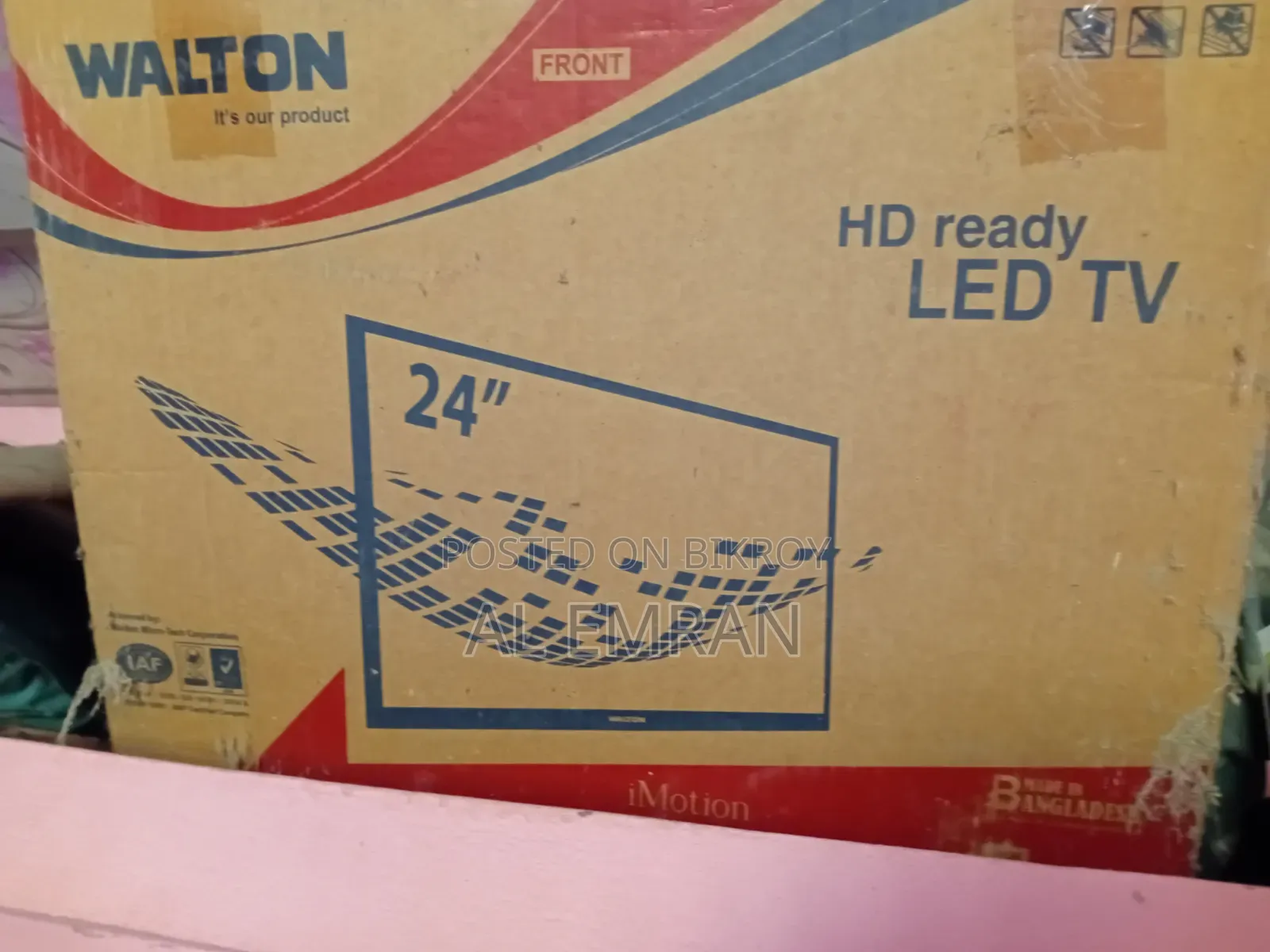 Television is completely okay. Selling it because I want to buy a smart TV.