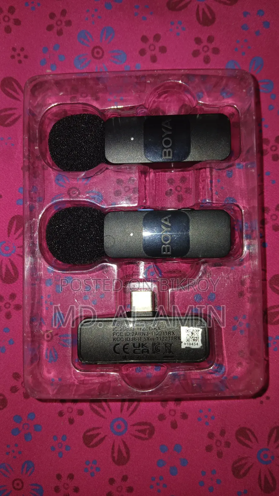 BOYA BY-V20 2.0 Wireless Microphone