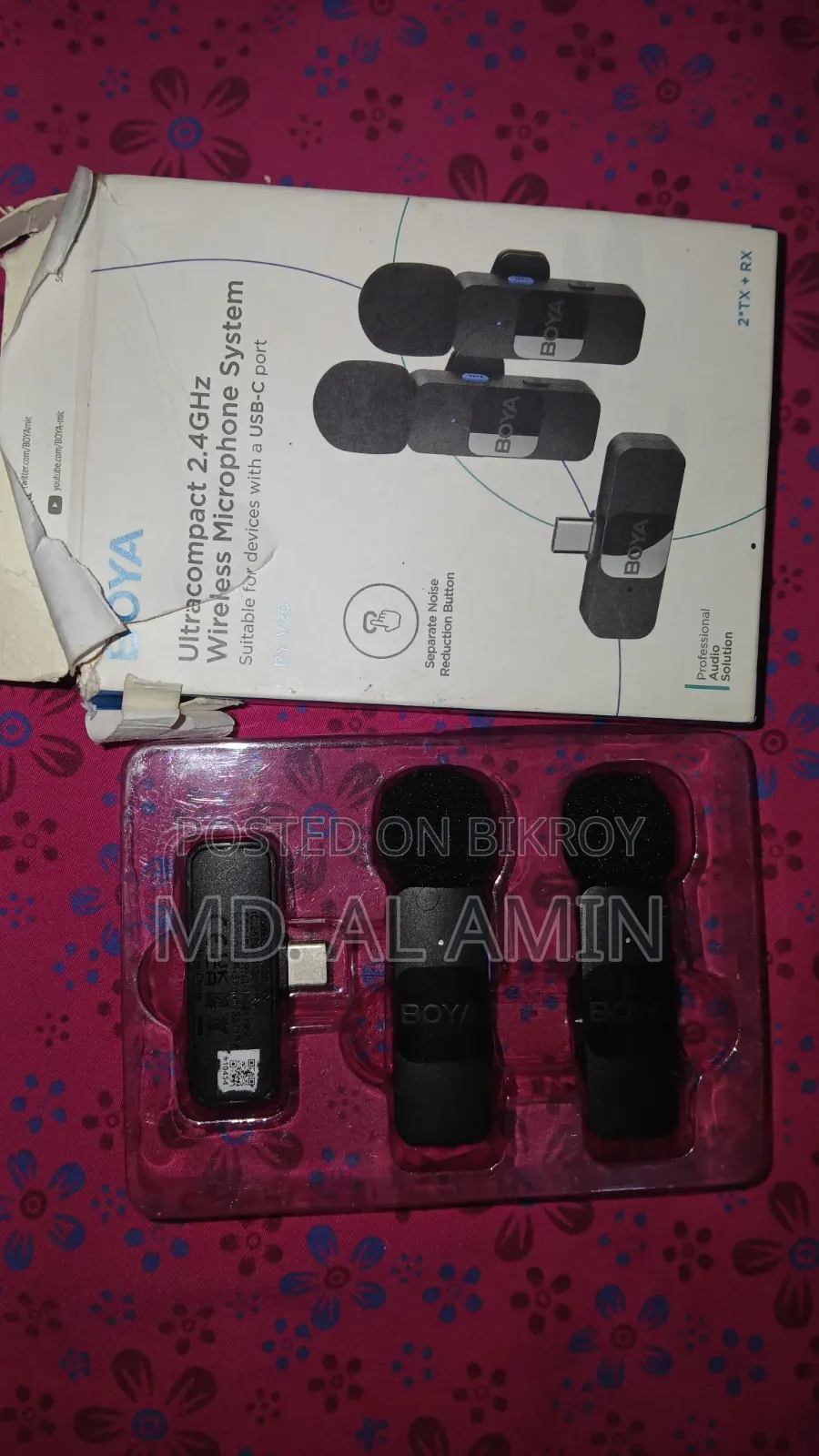 BOYA BY-V20 2.0 Wireless Microphone