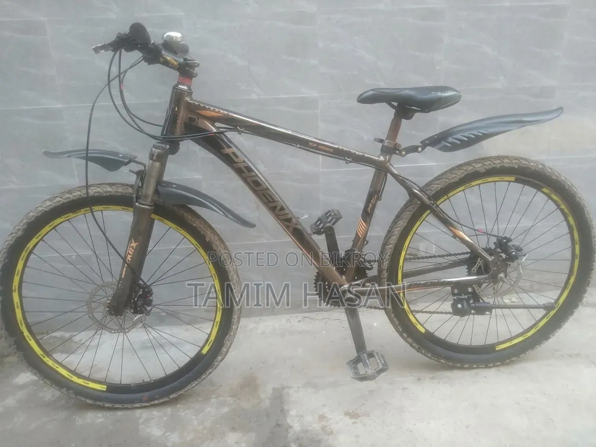 Phonic Geared Bicycle Full Ok 26 Inch Aluminum Body