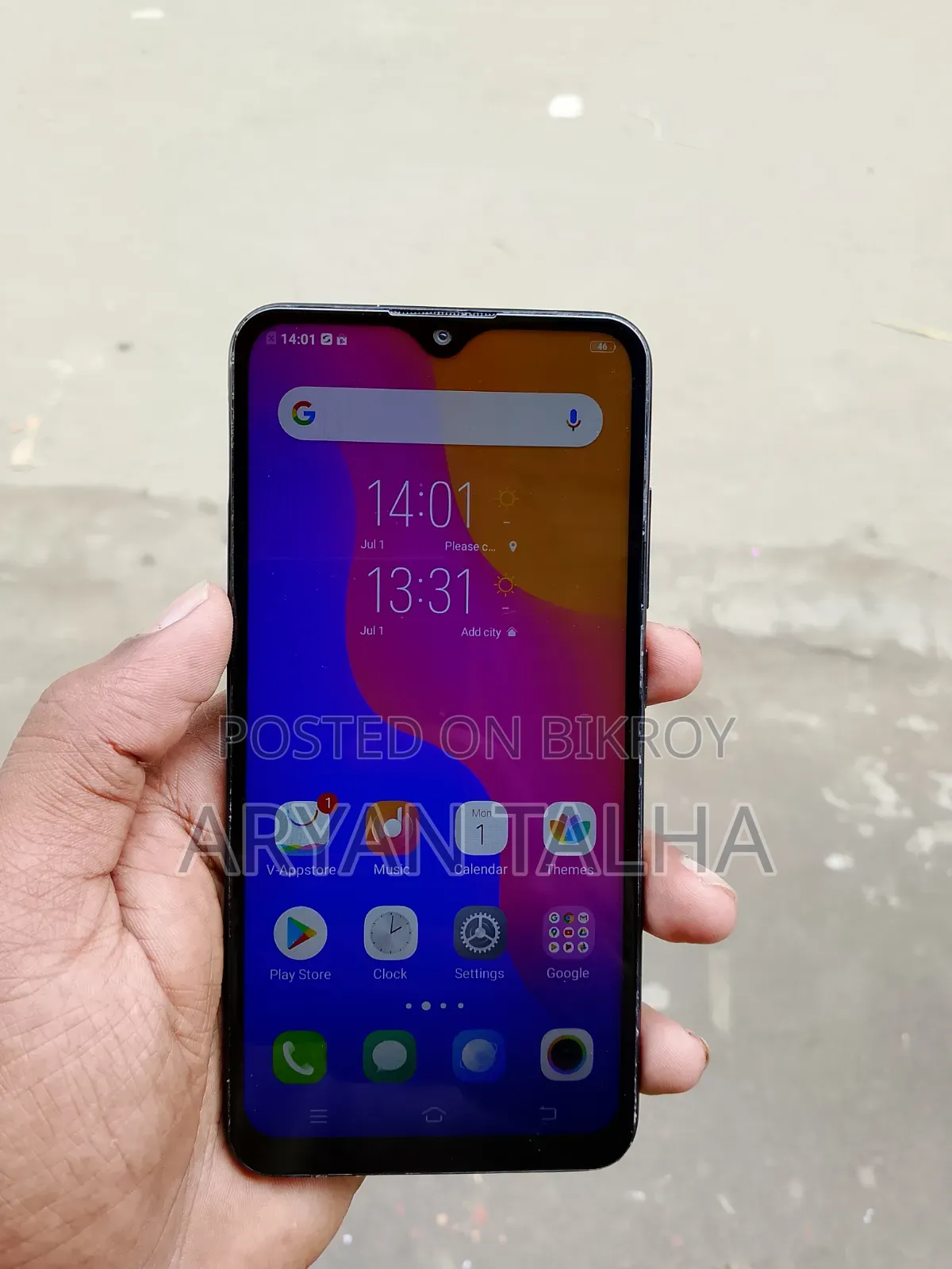Vivo Y91 32 GB Black