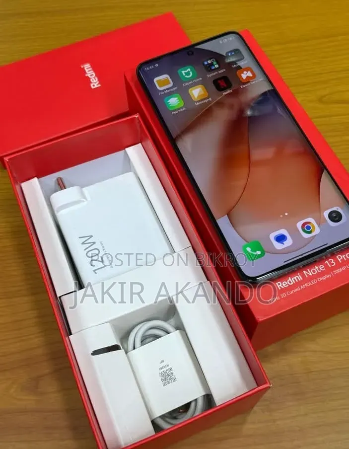 Xiaomi Redmi Note 13 Pro 256 GB Black
