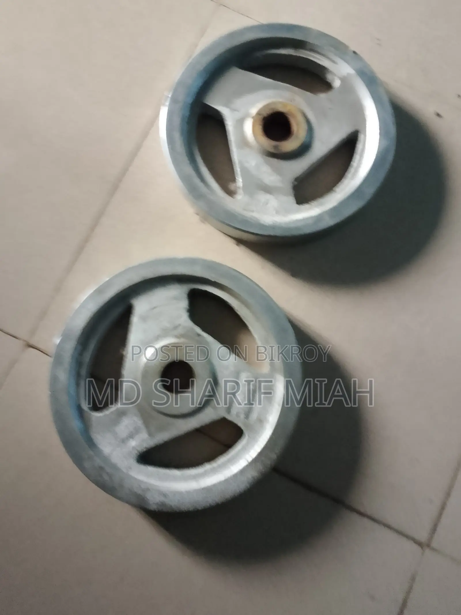 5 kg dumbbell wheels, 2 pieces
