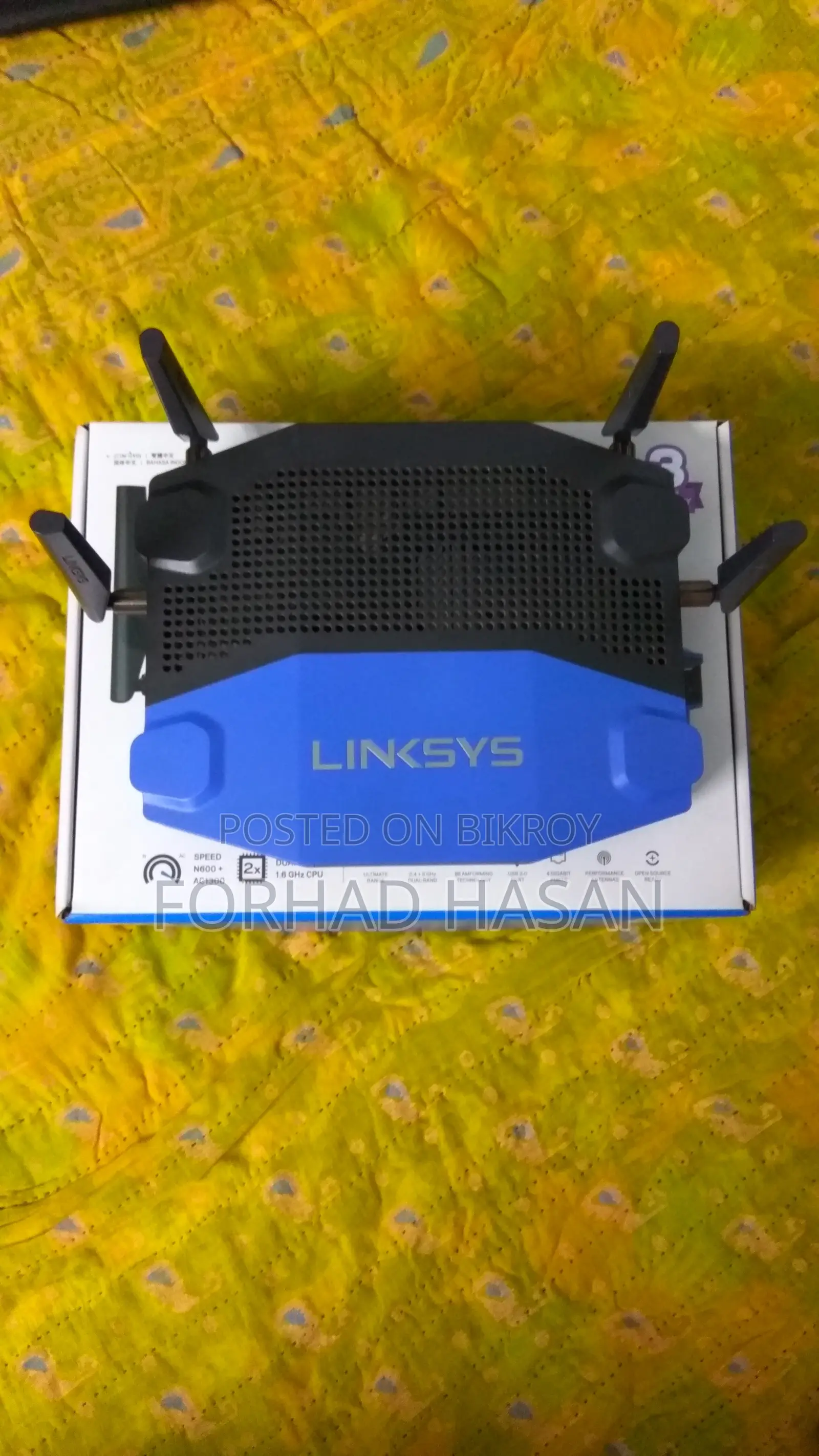 Linksys WRT1900ACS AC1900 Dual Band Gigabit Router