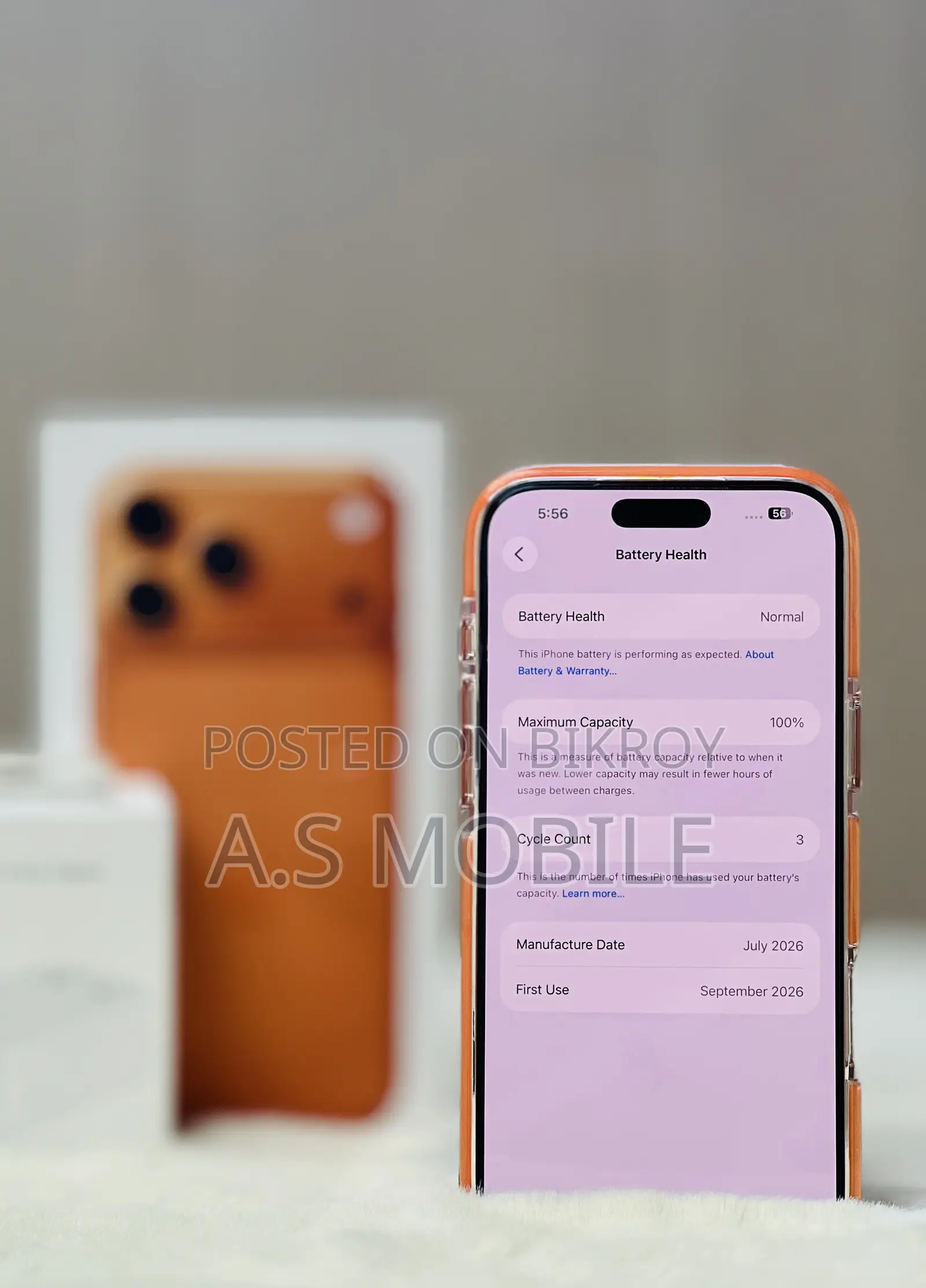 New Apple iPhone 17 Pro Max 256 GB Orange
