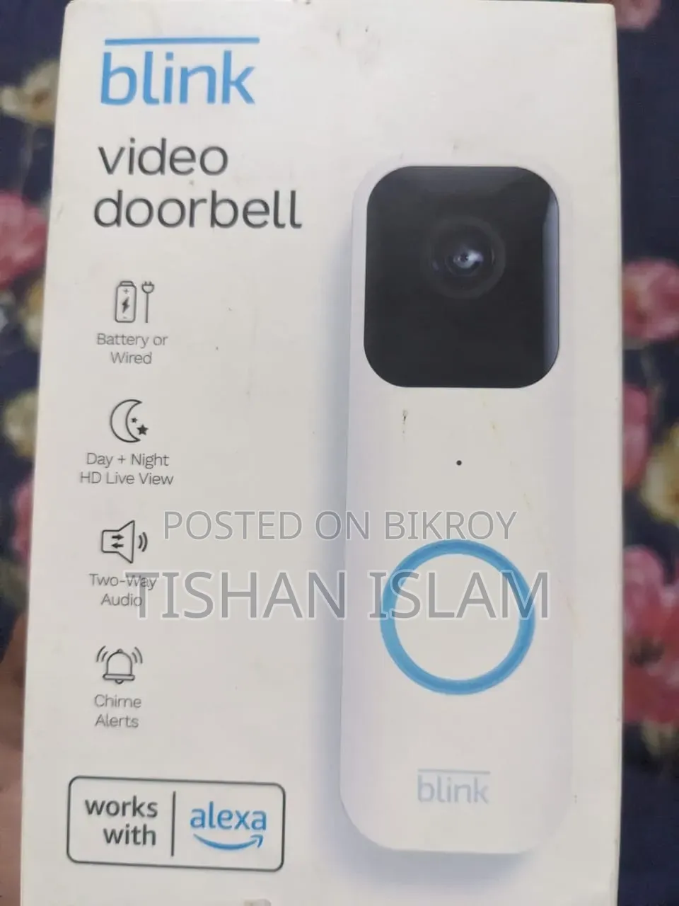 ব্লিংক ভিডিও ডোরবেল