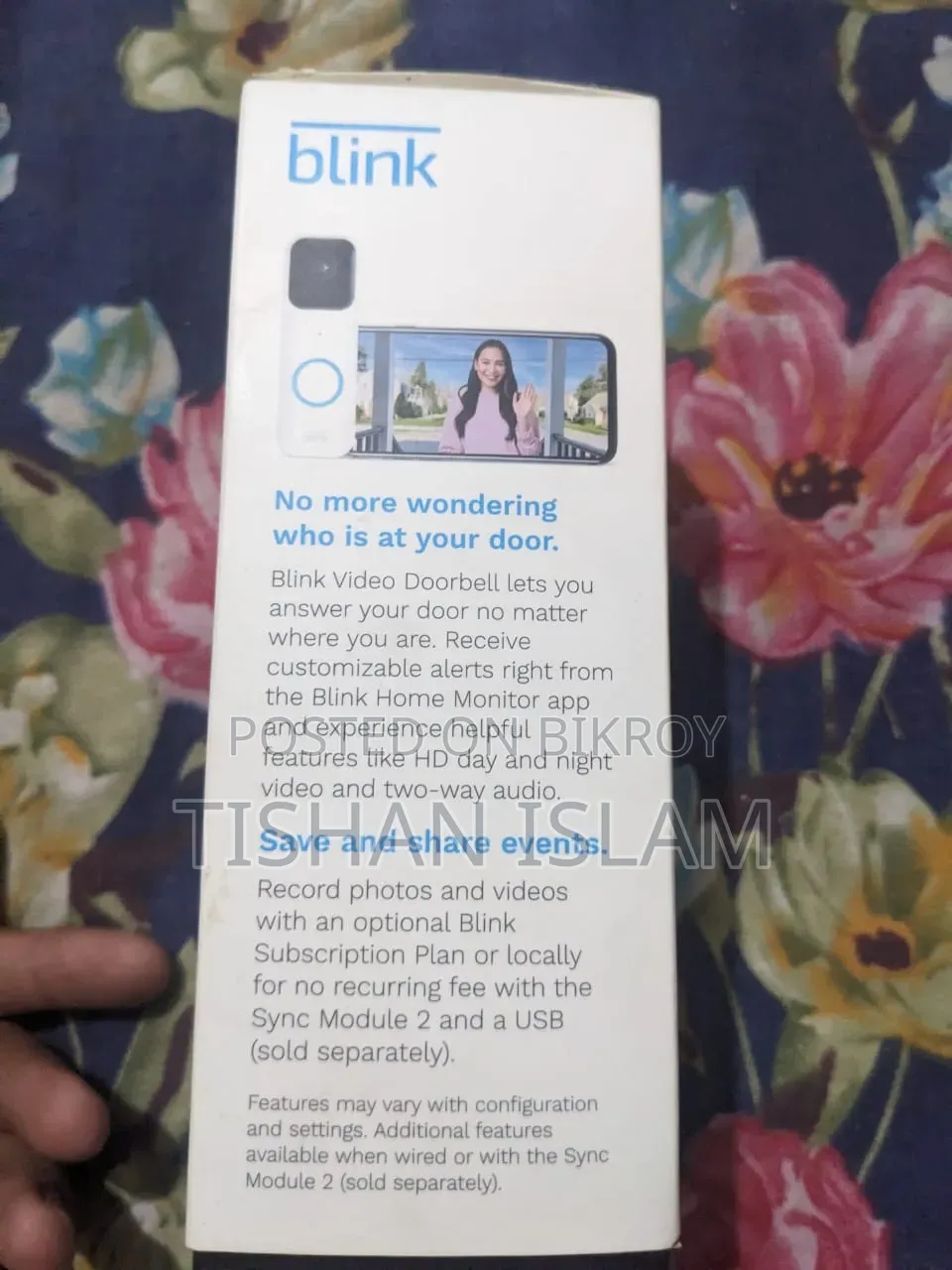 ব্লিংক ভিডিও ডোরবেল