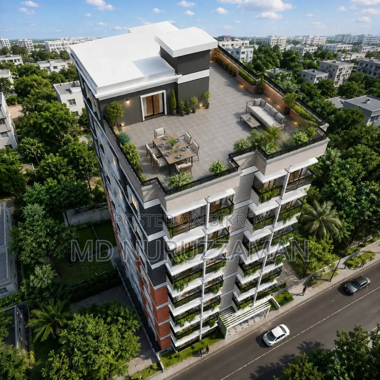 Furnished 3-bedroom Apartment in Mazar Road, Uttara for rent