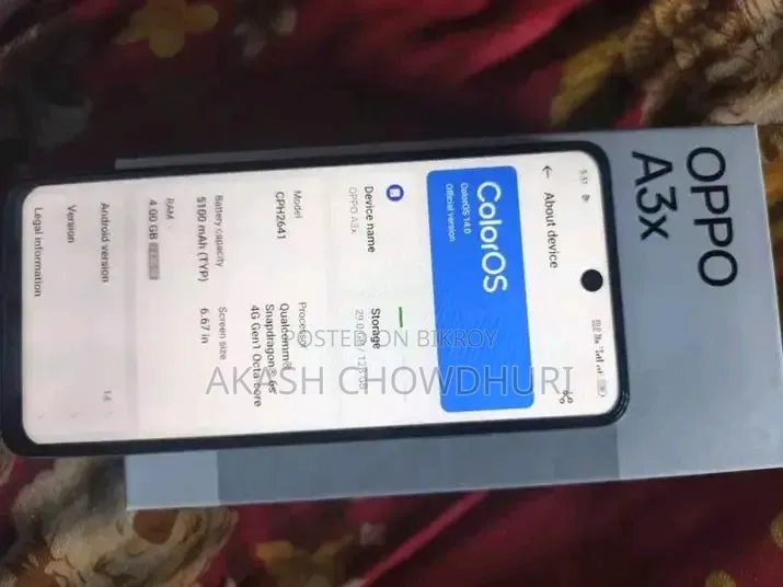 Oppo A3X 4G 128 GB