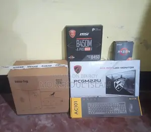 Desktop Computer MSI model 8GB AMD Ryzen 5 SSD 256GB